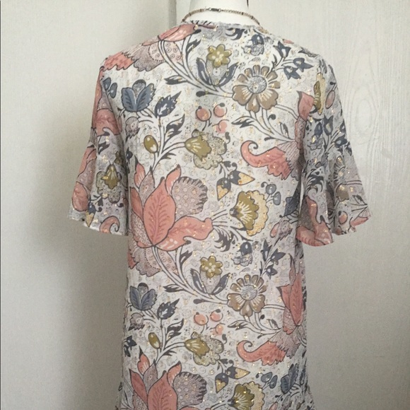 Ann Taylor Loft Floral Tunic - Picture 3 of 5